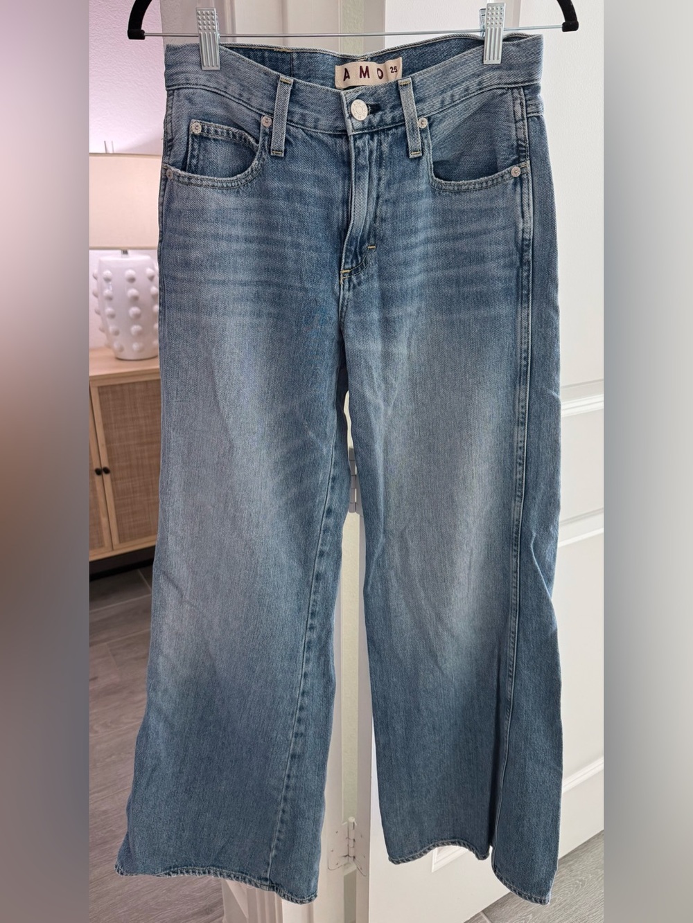 Amo High-Rise Wide-Leg Jeans - Picture 2 of 6